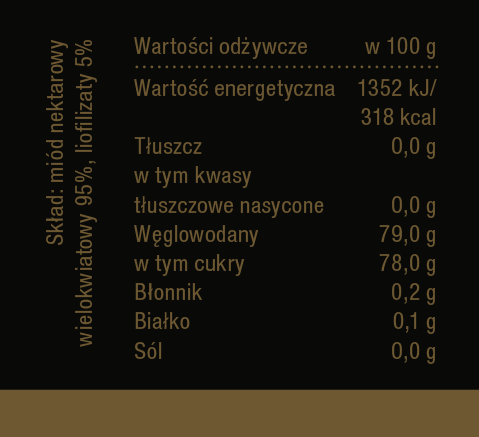 Bona Miód z Jabłkiem i Cytryną Wielokwiatowy Naturalny Pyszny Smak 245g