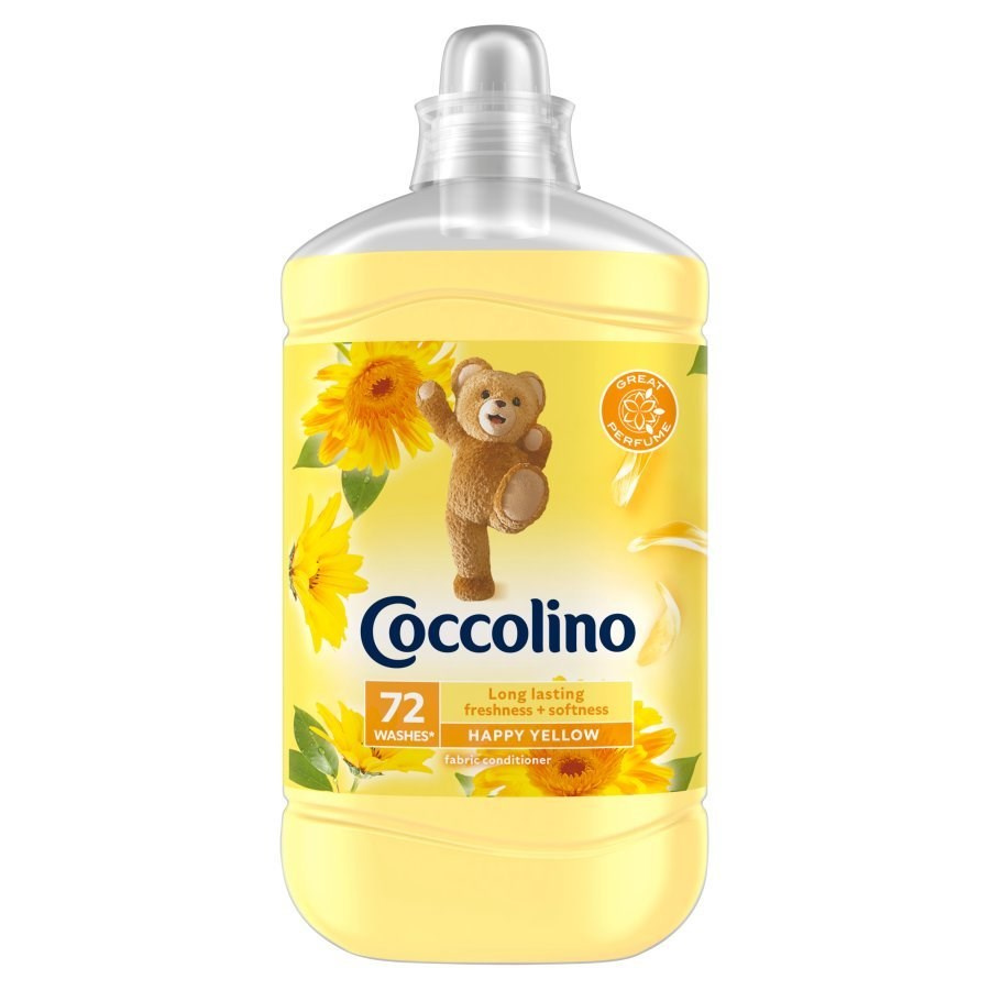 Coccolino Fresh & Soft Happy Yellow Płyn do Płukania Tkanin Koncentrat 1700ml