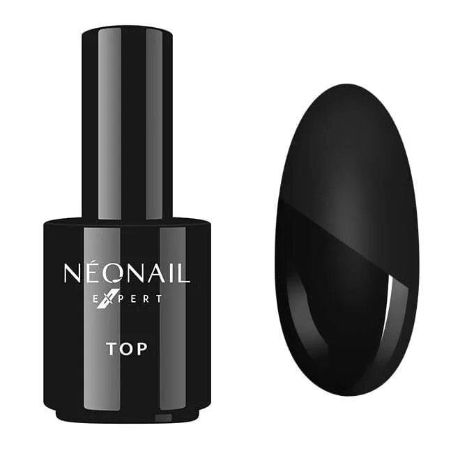 NeoNail Expert UV Gel Polish Top Lakier Hybrydowy Wykończeniowy Shine Bright 15ml