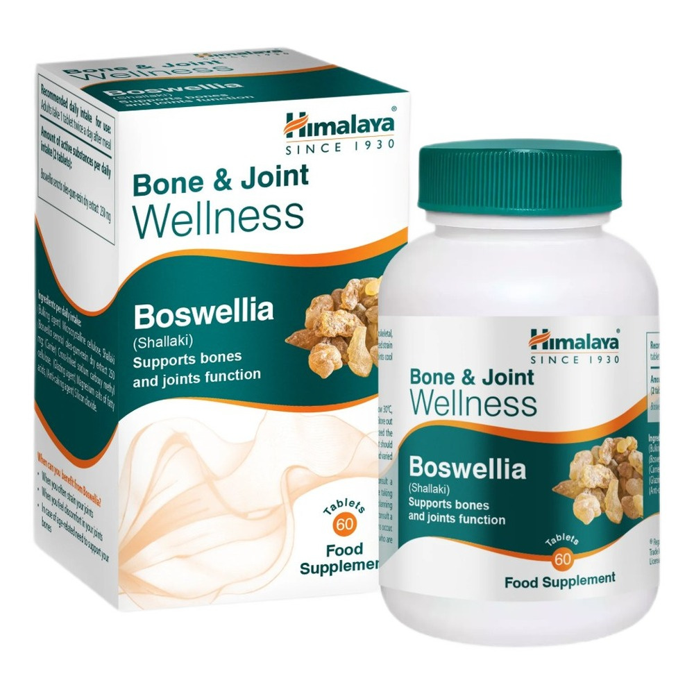 Himalaya Bone & Joint Wellness Boswellia (Shallaki) 60 Tablets