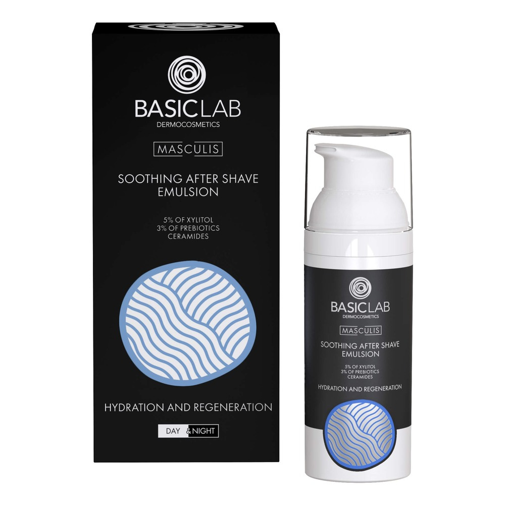 BasicLab Dermocosmetics Masculis Soothing After Shave Emulsion 50ml