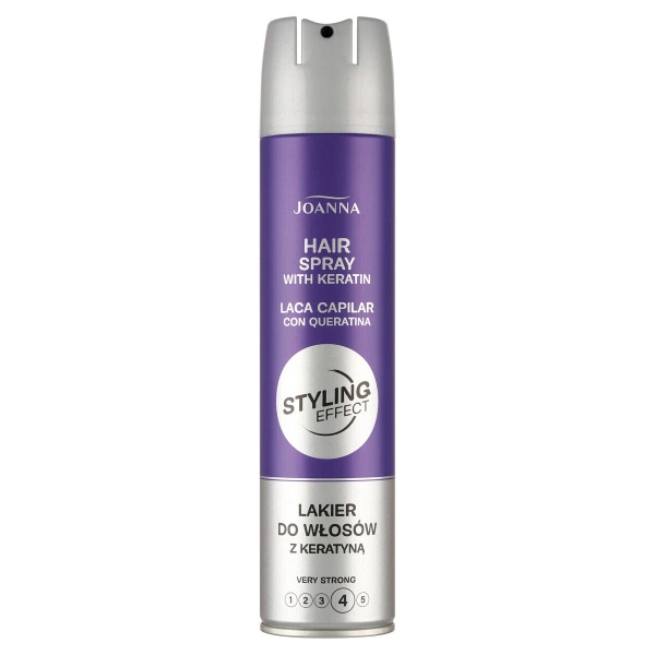 Joanna Styling Effect Hairspray with Keratin Very Strong 250ml