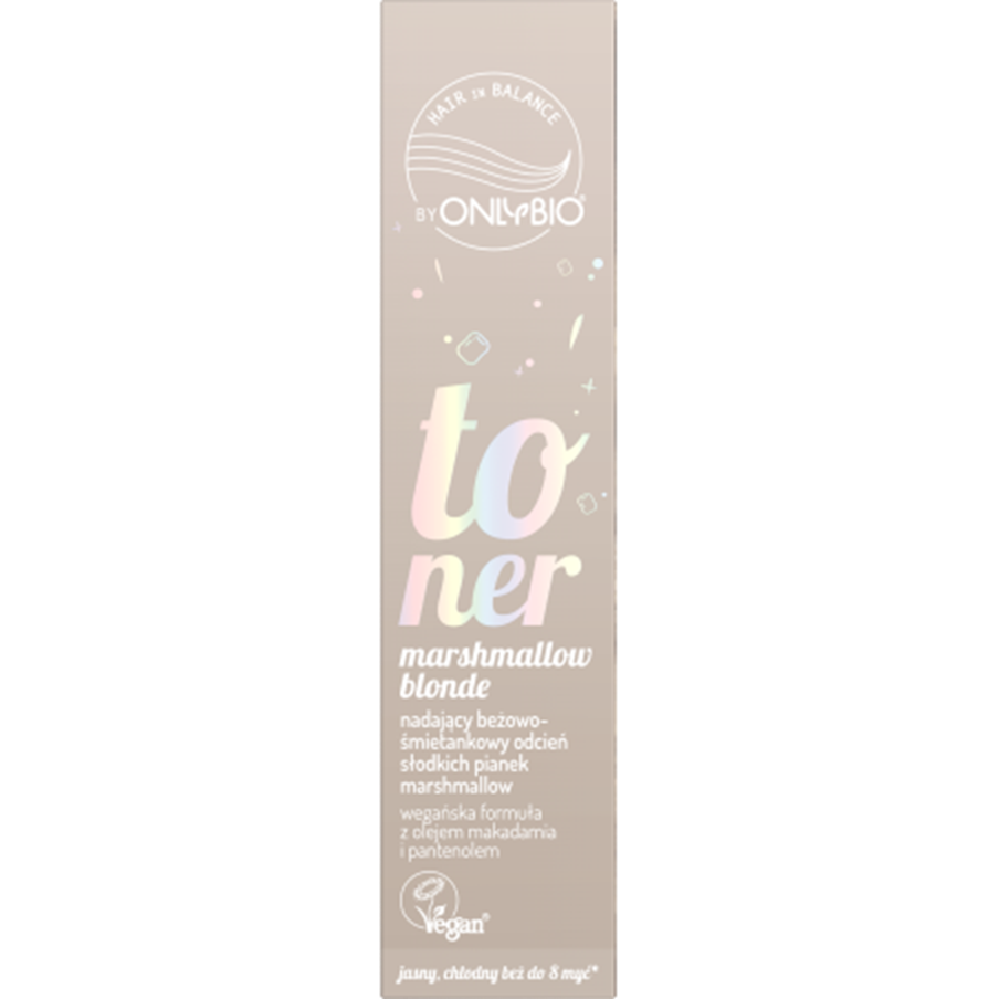 OnlyBio Hair in Balance Toner Marshmallow Blonde 100ml