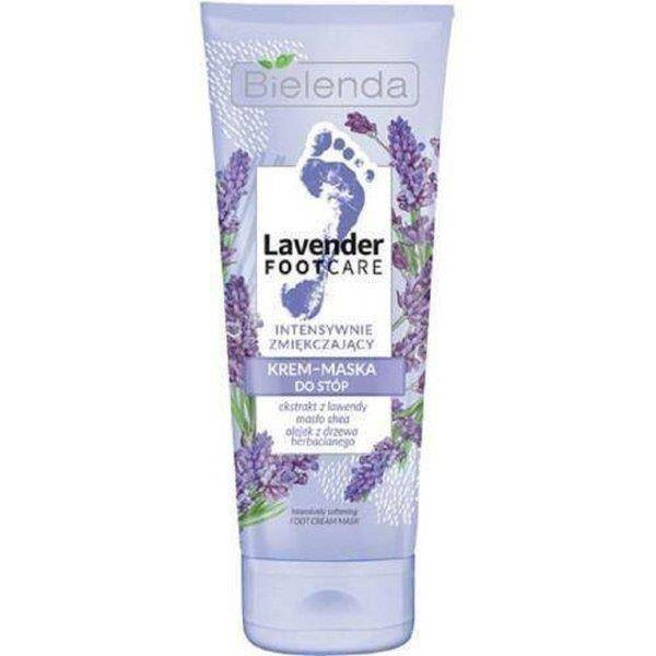 Bielenda Lavender Foot Care Intensively Softening Cream Mask for Feet 100ml Best Before 31.01.26
