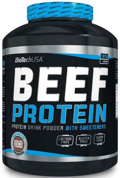 Beef Protein, Strawberry - 1816g