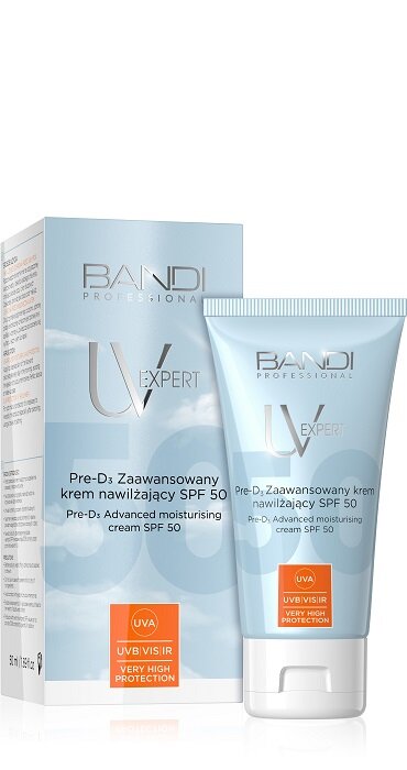 Bandi UV Expert Pre-D3 Zaawansowany Krem Nawilżający SPF 50 50ml