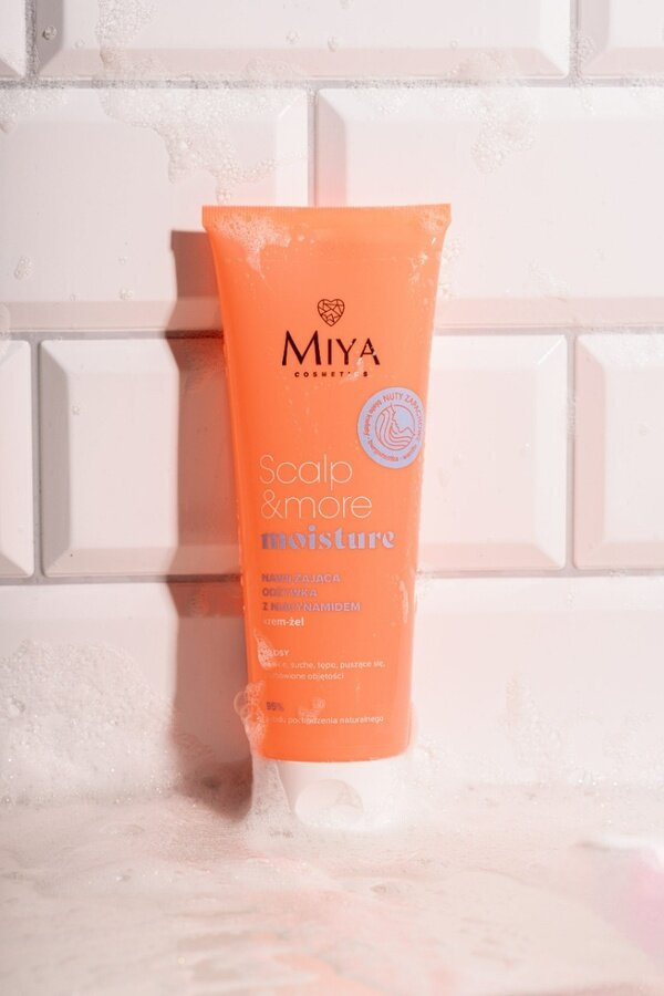 Miya Scalp & More Moisture Hydrating Conditioner with Niacinamide for Fine Dry Hair 200ml