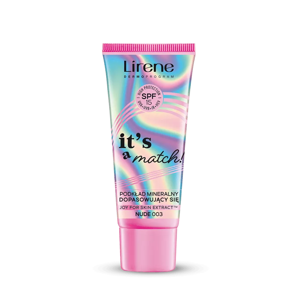 Lirene It's a Match! Mineral Foundation Matching SPF15 No. 003 Nude 30ml