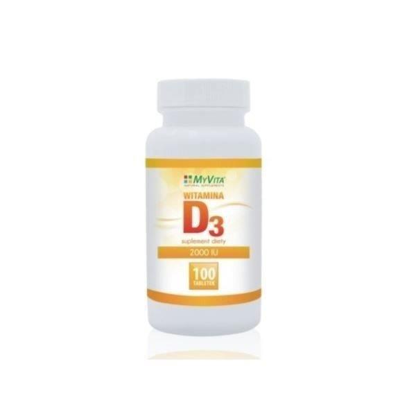 MyVita Vitamin D3 2000 IU 100 Tabsets