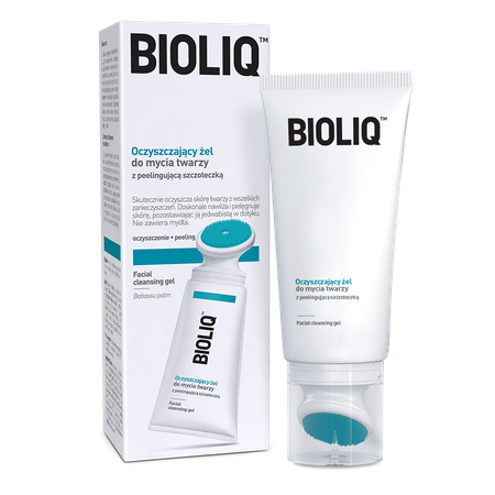 Bioliq Clean Luxury Facial Cleansing Gel with Silicone Brush 125ml