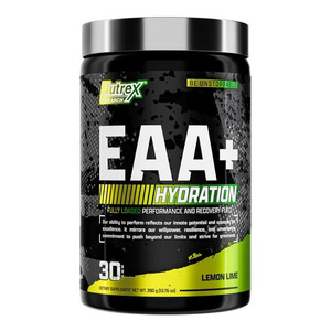 Nutrex EAA + Hydration Lemon Lime a Supplement with Electrolytes for Hydration and Recovery 390g