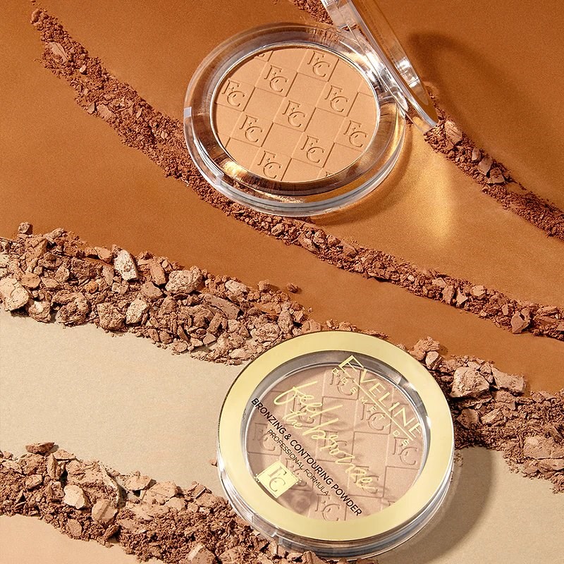 Eveline Feel The Bronze Puder Brązujący i Konturujący Nr 01 Milky Way 4g