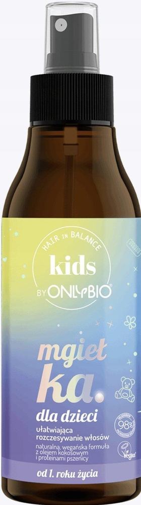 OnlyBio Mgiełka do Rozczesywania Włosów dla Dzieci 150 ml