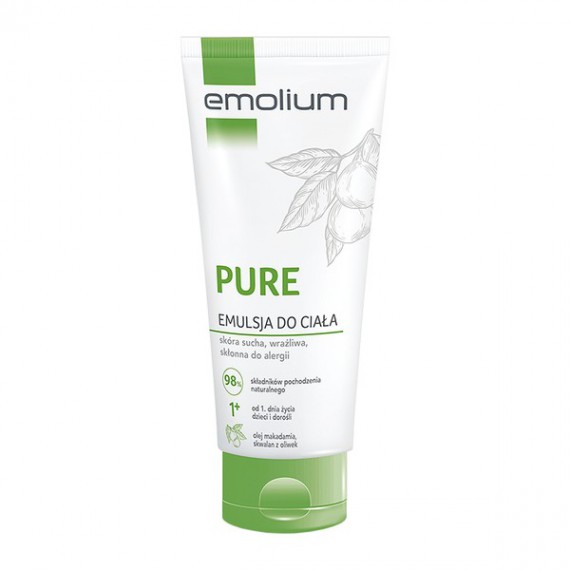 EMOLIUM PURE Emulsja do Ciała od 1 Dnia Życia 200 ml