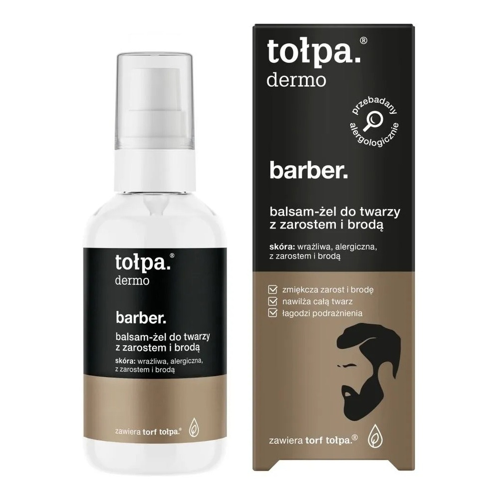 Tolpa Dermo Men Barber Balm-Gel For Face With Stubble And Beard 75ml