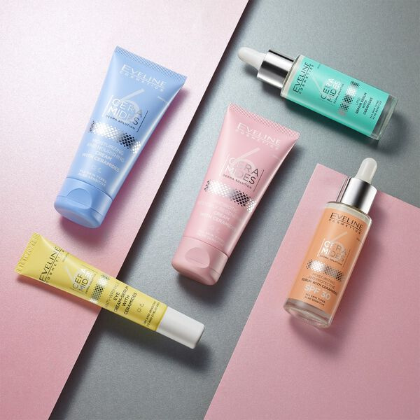 Eveline 6 Ceramides Moisturizing and Protective Serum with Ceramides and SPF30 for Dry and Sensitive Skin 30ml