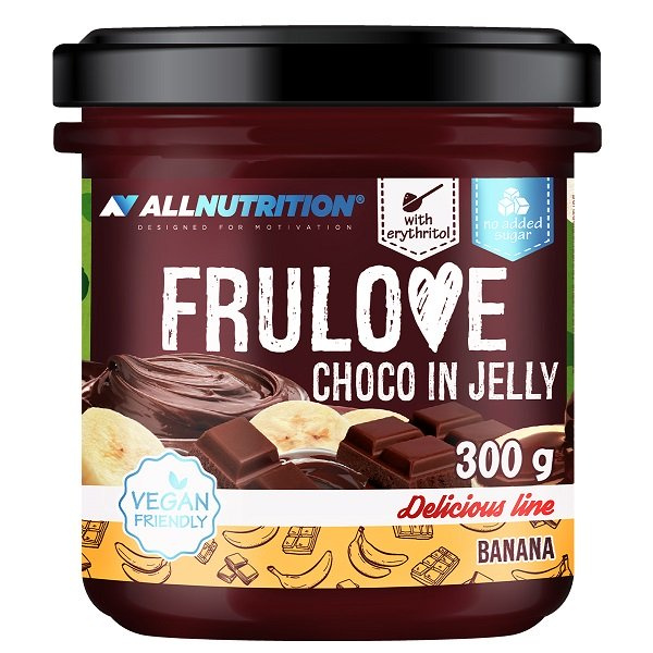 Allnutrition Frulove Choco In Jelly Banana Frużelina Czekoladowo Bananowa 300g