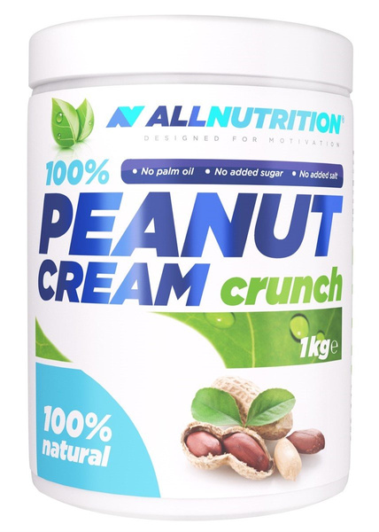 Allnutrition 100% Peanut Cream Crunch 1000g