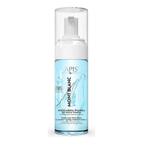 Apis Mont Blanc Micellar Facial Cleansing Foam for Dry Dehydrated Skin 150ml