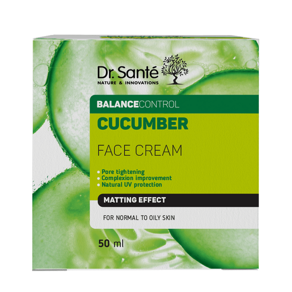 Dr.Sante Cucumber Balance Control Krem do Twarzy dla Skóry Normalnej i Tłustej 50ml