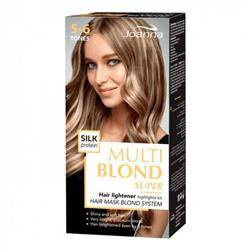 Joanna Multi Blond Hair Lightener 5-6 Tones Silk Protein Luminous Streaks Effect 1 Piece