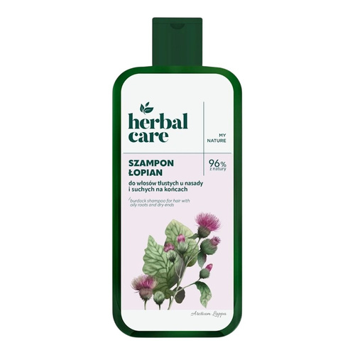 Herbal Care Shampoo for Oily Hair at the Base and Dry at Ends Burdock 330ml
