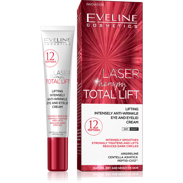 Eveline Laser Therapy Total Lift Lifting Anti-Wrinkle Eye Cream 20ml
