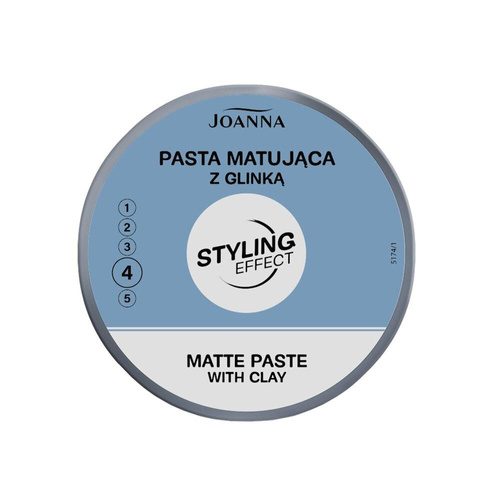 Joanna Styling Effect Pasta Matująca z Glinką 100ml