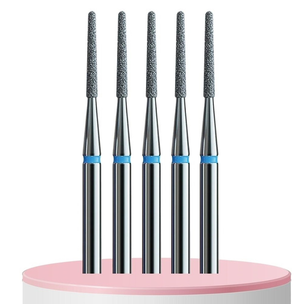 IQ Nails Podological Diamond Nail Drill Bits Slim Cone 1.2mm 5 pcs