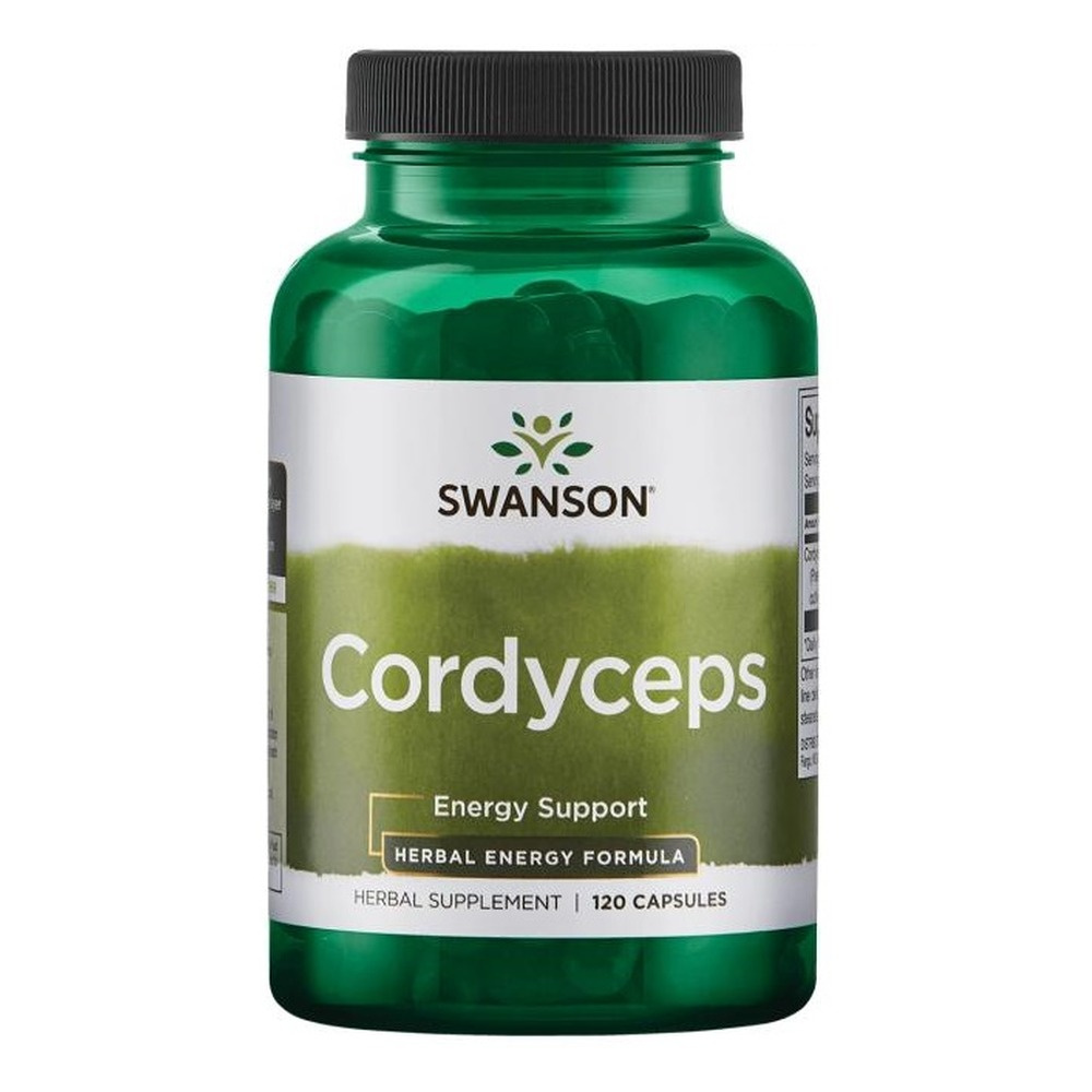 Swanson Cordyceps Wspomaga Zdrowie Organizmu 120 Kapsułek