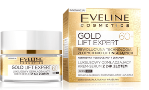 Eveline Gold Lift Expert Krem-serum 60+ Odmładzający 24K Złoto Dzień/Noc 50ml