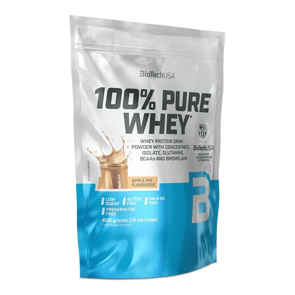 BioTechUSA 100% Pure Whey Odżywka Białkowa Szarlotka 400g