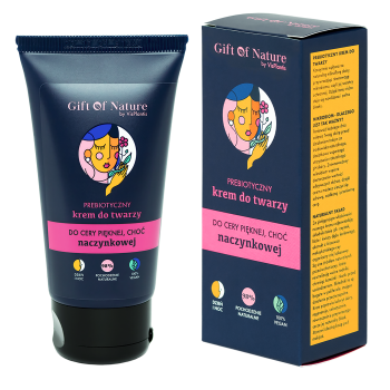 Gift of Nature Prebiotic Face Cream For Capillaries Soothes Redness Reduces 50ml