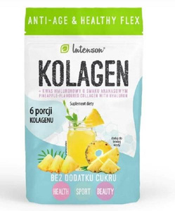 Intenson Collagen Pineapple Flavor with Hyaluronic Acid and Vitamin C 60g