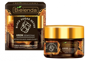 Bielenda Black Sugar Detox Detoxifying and Moisturizing Cream Day and Night 50ml