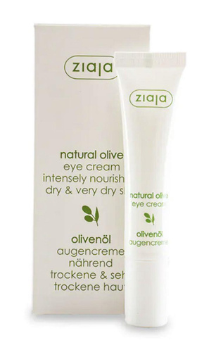 Ziaja Olive Eye and Eyelid Cream for Dry and Very Dry Skin Vegan 15ml