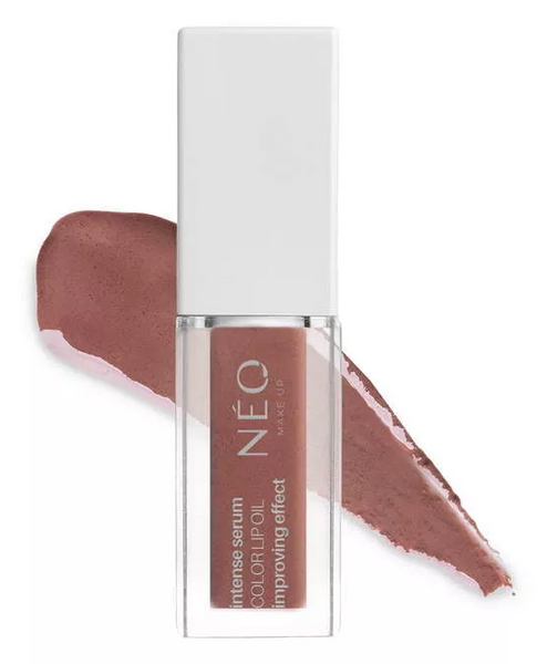 Neo Makeup Intense Serum Lip Oil with Color No. 03 Fresh Peach 4.5ml