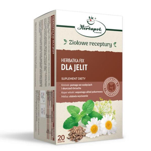 Herbapol Herbatka Fix dla Jelit na Trawienie z Rumiankiem i Kminkiem 20x2g