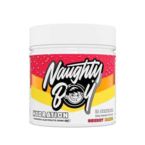 Naughty Boy Hydration Electrolyte Powder for Hydration Cherry Mango 127g