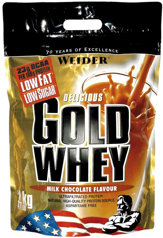 Weider Gold Whey, Milk Chocolate - 2000g