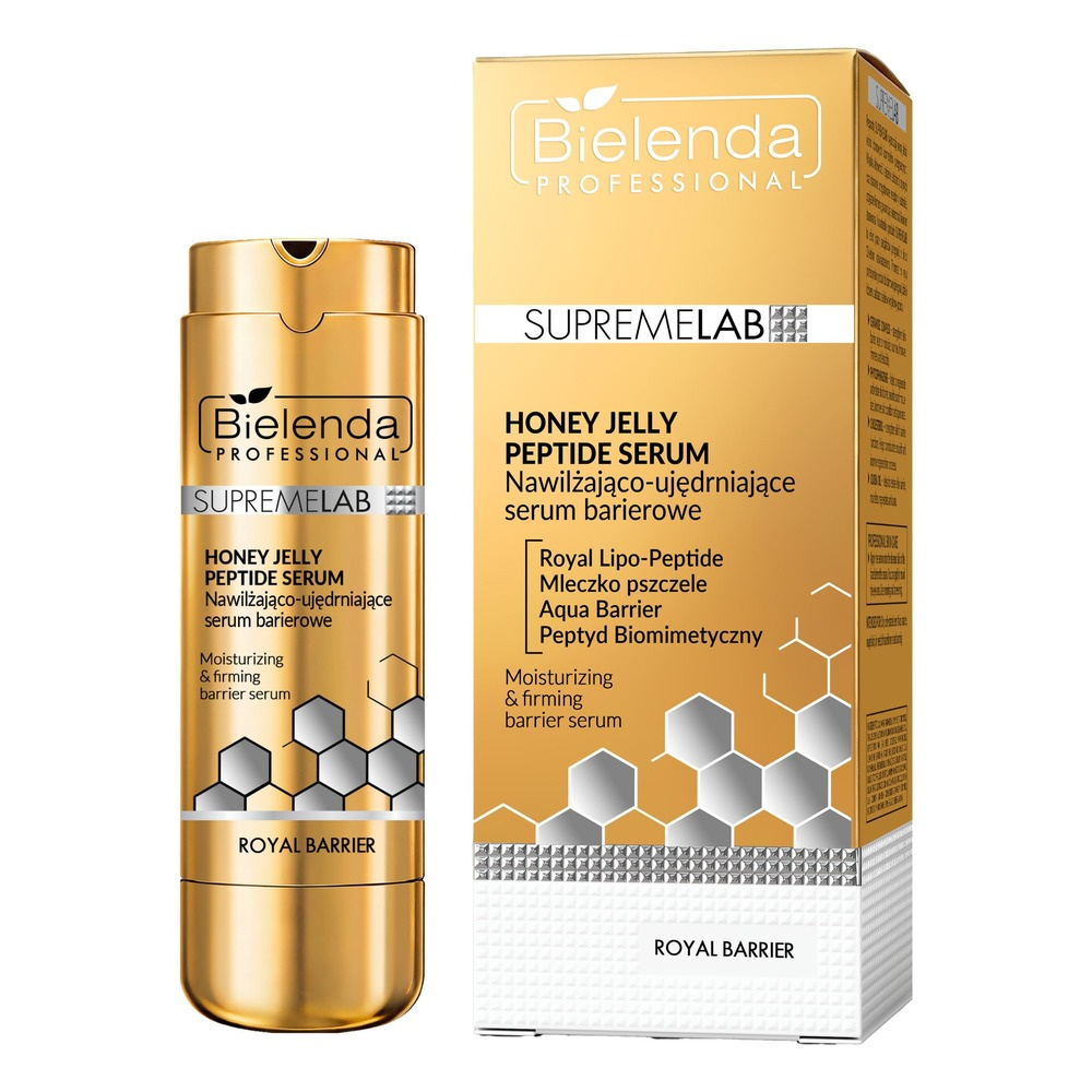 Bielenda Professional Supremelab Royal Barrier, HONEY JELLY PEPTIDE SERUM Moisturizing and Firming Barrier Serum, 30g