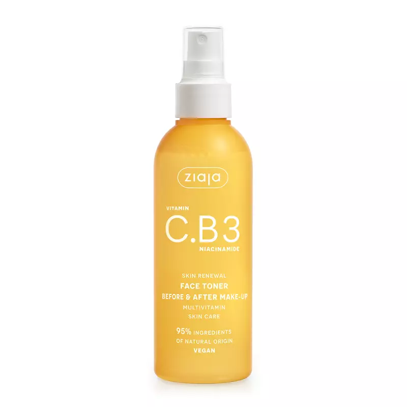 Ziaja Vitamin C.B3 Niacynamide Tonik do Twarzy w Sprayu Vegan 190ml