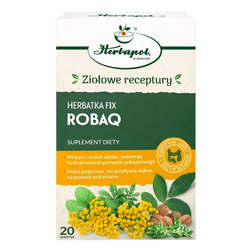 HERBAPOL KRAKÓW ROBAQ Herbal Tea 20x2g