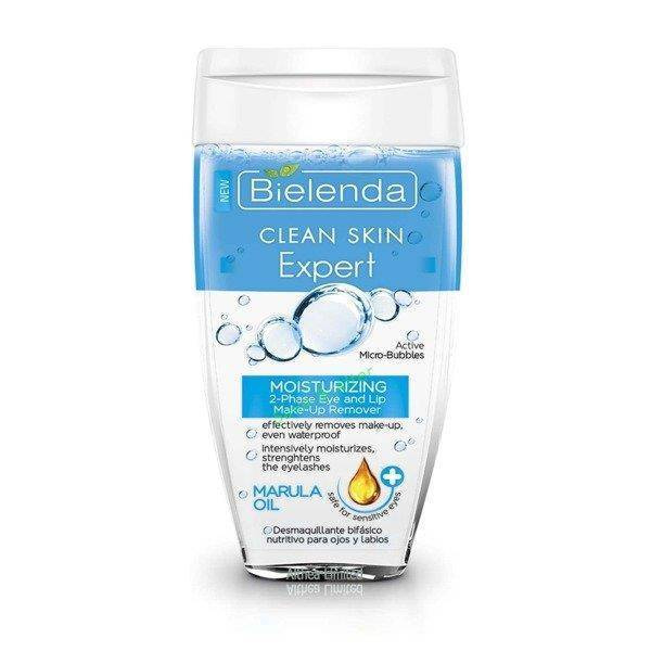Bielenda Nawilżający Płyn do Demakijażu Oczu Ust  Olej Marula 150ml