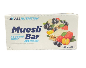 Allnutrition Muesli Bar + L-Carnitine Yoghurt and Blackcurrant 30gx32