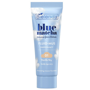 Bielenda Blue Matcha Nawilżający Fluid-Mus 01 Vanilla Sky 30g
