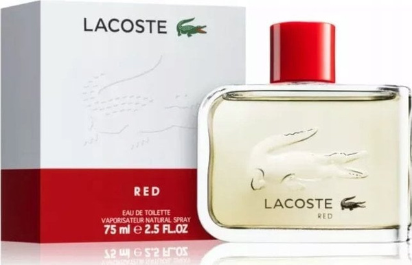 Lacoste Red Eau de Toilette for Men Spray 75ml