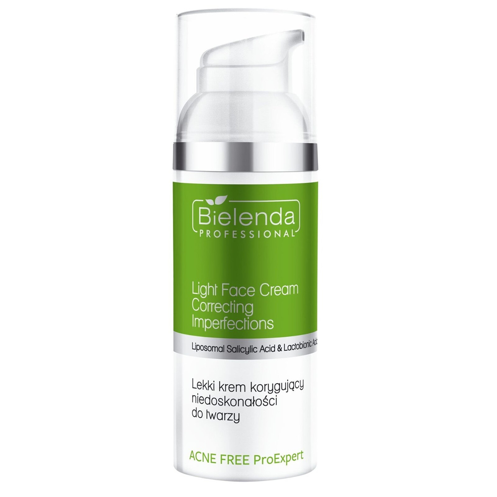 Bielenda Professional Acne Free ProExpert Lekki Krem do Twarzy Redukujący Niedoskonałości 50ml