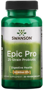 Swanson Epic Pro 25-Strain Probiotic 30 Capsules