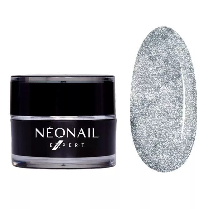 NeoNail Expert Paint UV Gel for Durable Nail Designs Metalic Silver 5ml